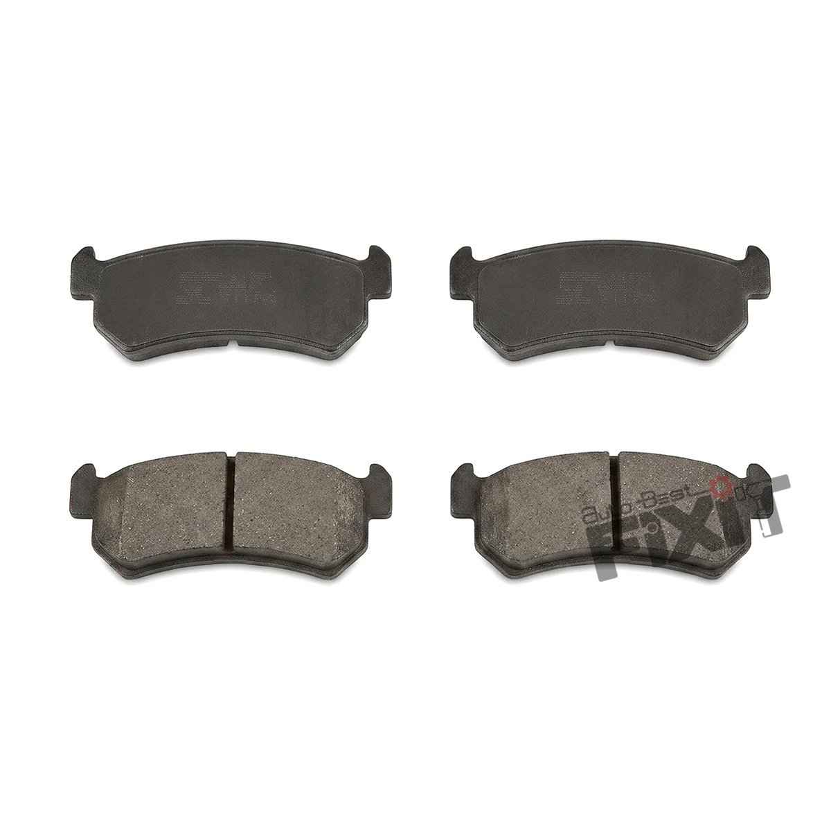 Chevrolet Optra REAR BRAKE PAD (SET)-OPTRA 2003-2012 Petrol | 2003-2006 | SUPER CIRCLE
