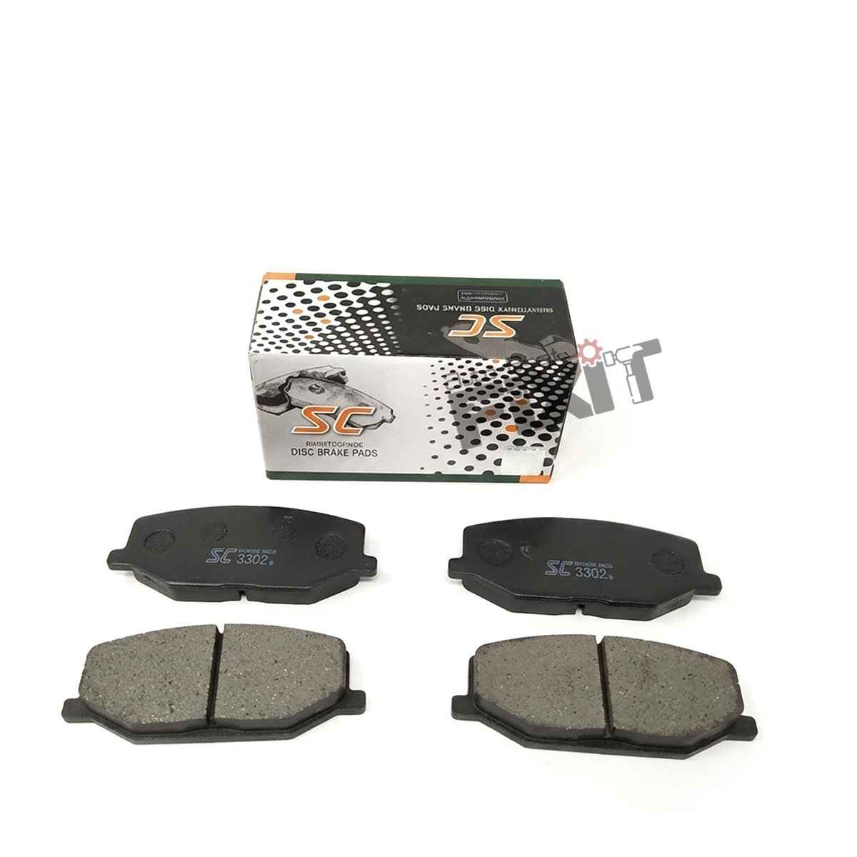 Maruti Gypsy King FRONT BRAKE PAD (SET)-GYPSY KING 1996-2010 Petrol | 2004-2010 | SUPER CIRCLE