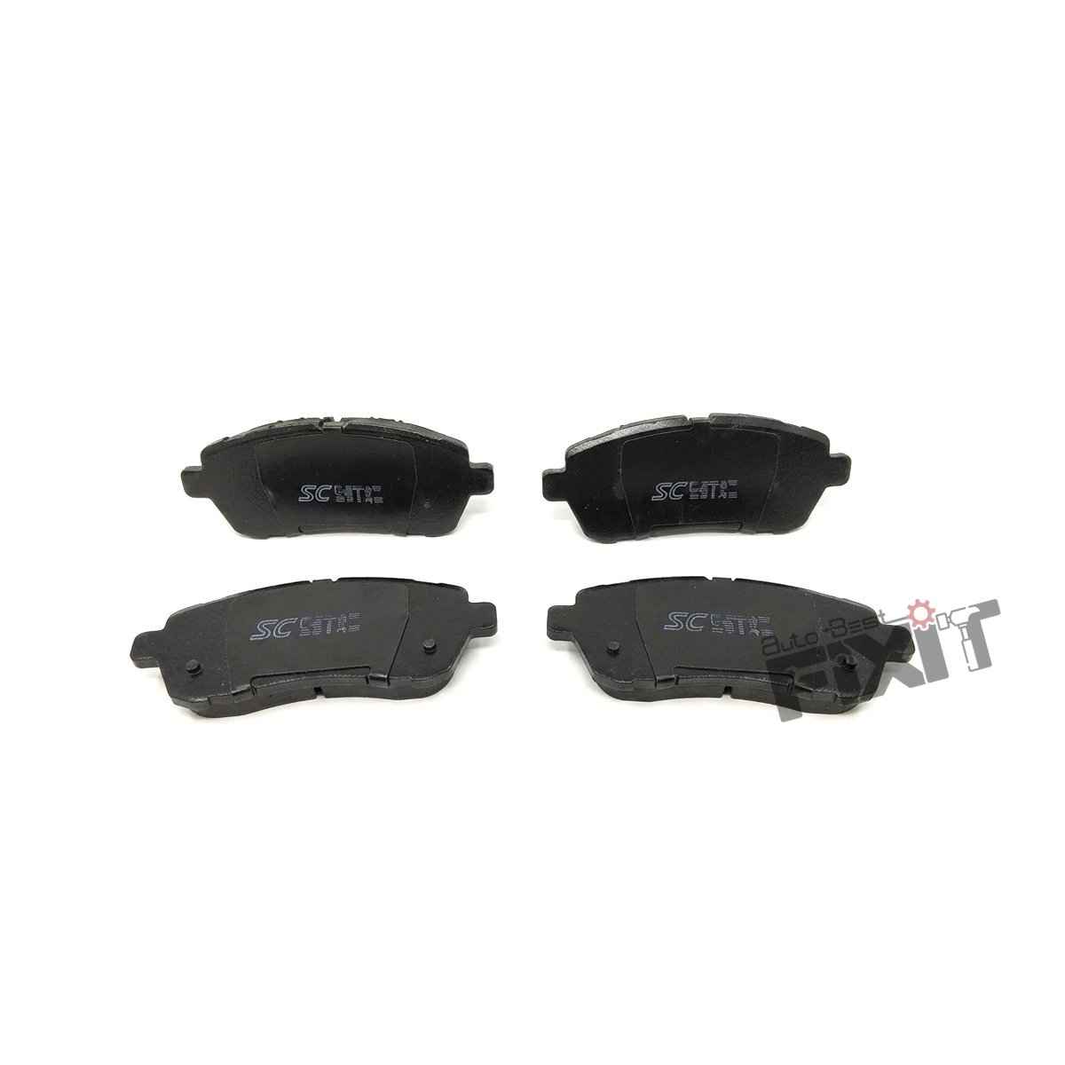 Ford Fiesta FRONT BRAKE PAD (SET)-FIESTA 2011-2015 Petrol | 2011-2014 | SUPER CIRCLE