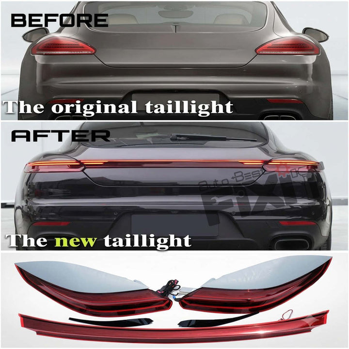 Porsche Panamera Upgrade Taillamps | Hybrid OEM Replacement Taillamps (2018-2023)