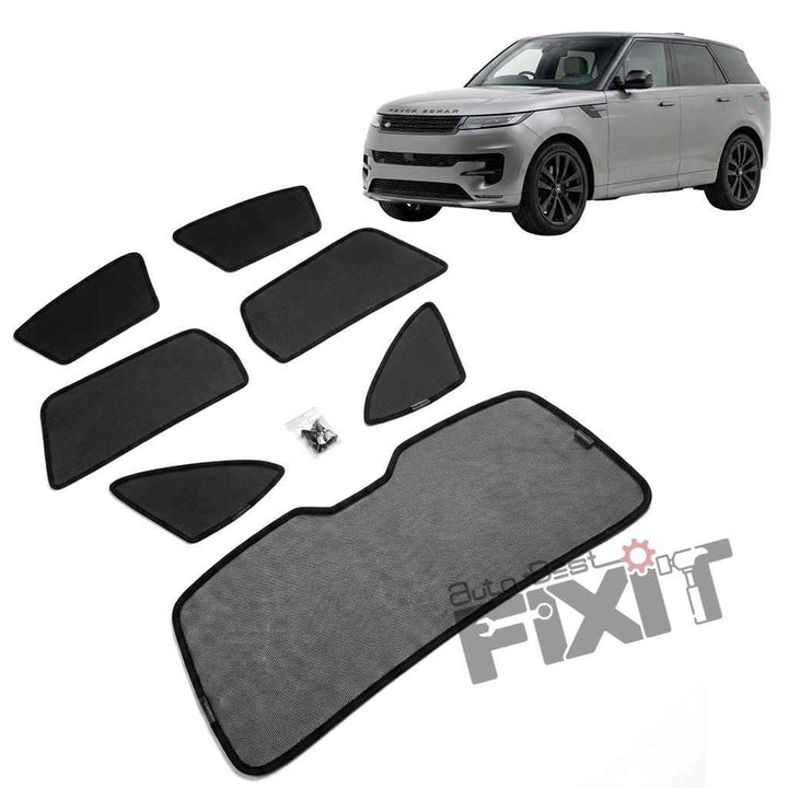 Land Rover Range Rover Sport Car Window Curtains (2022-Present) - Custom Fit Sun Shade, UV & Privacy Protection