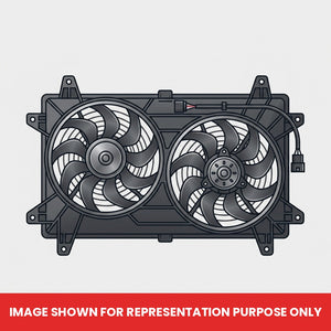 Ford Fiesta Radiator Fan Cowling | 1st Gen 2005-2010 | Ford