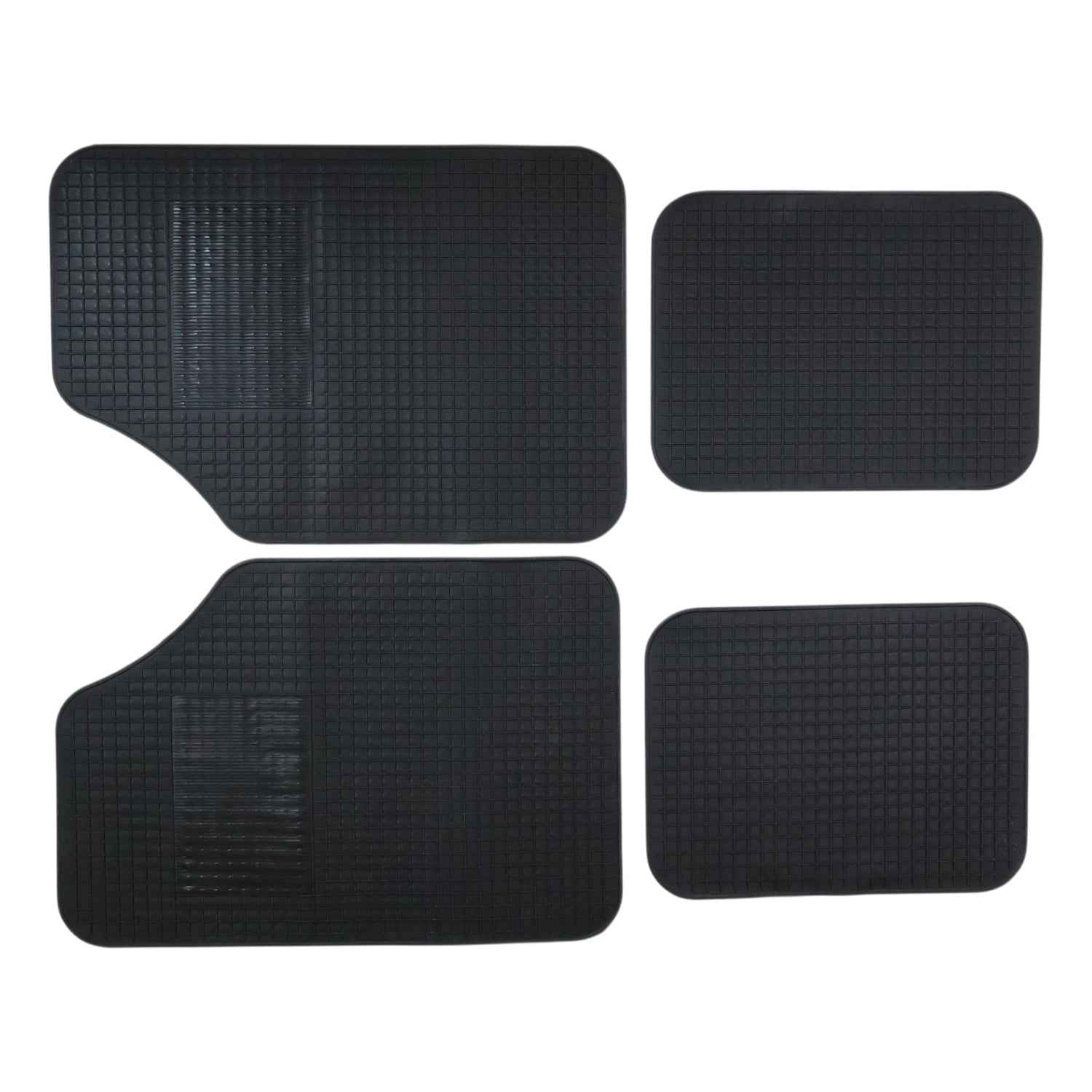 Universal Heavy Duty Car Floor Mat Set (4 Pc Set)