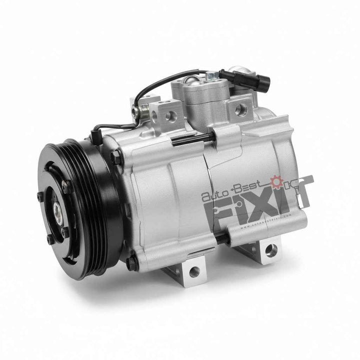 Mahindra Scorpio / Xylo AC Compressor 2007-2020 - Front View