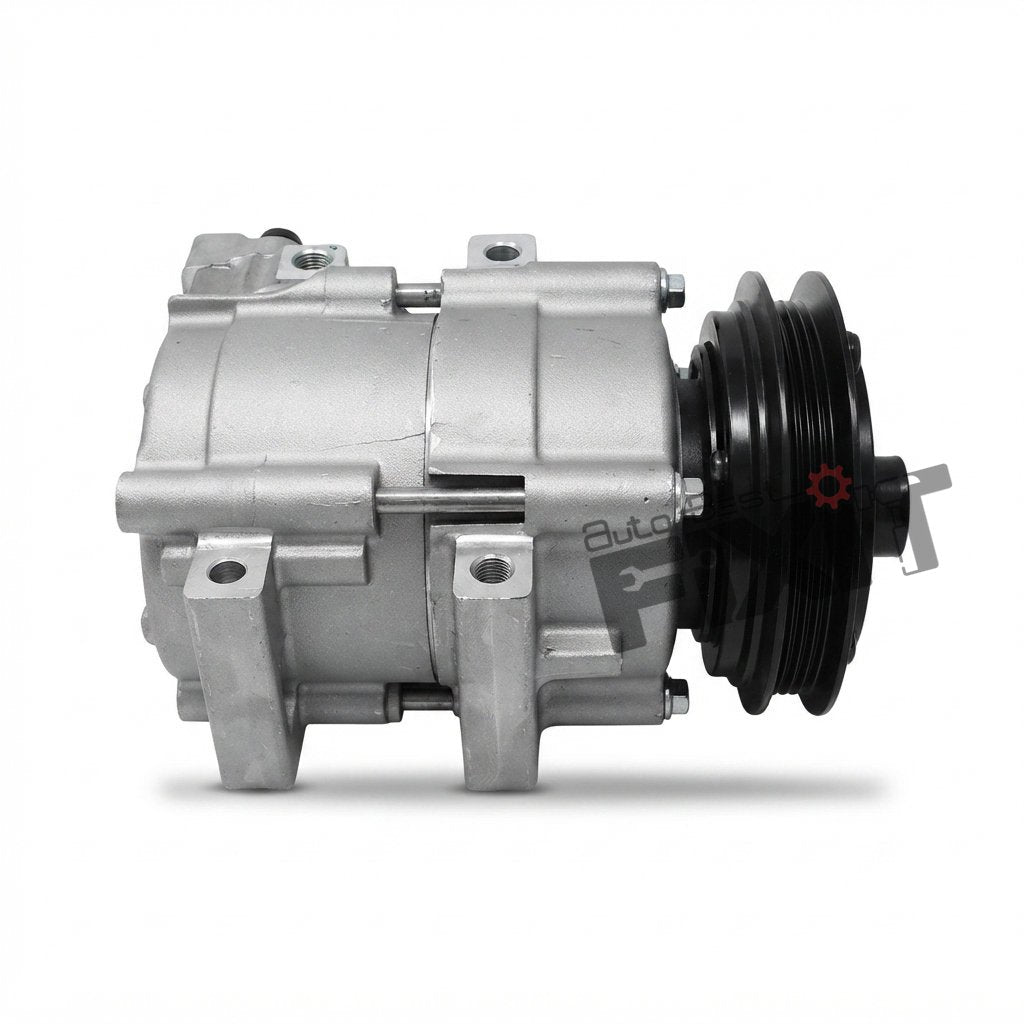 HANON FORD ENDEAVOUR COMPRESSOR | FORD ENDEAVOUR 2ND GEN (2007-2009), ENDEAVOUR 2ND GEN F/L (2009-2015) DSL Compatible with FORD ENDEAVOUR Vehicle_2