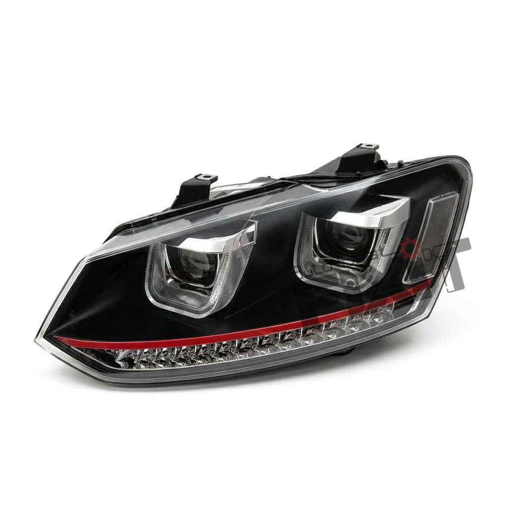 Volkswagen Vento Double U Design Headlight Assembly (2013-2022) | RKNP
