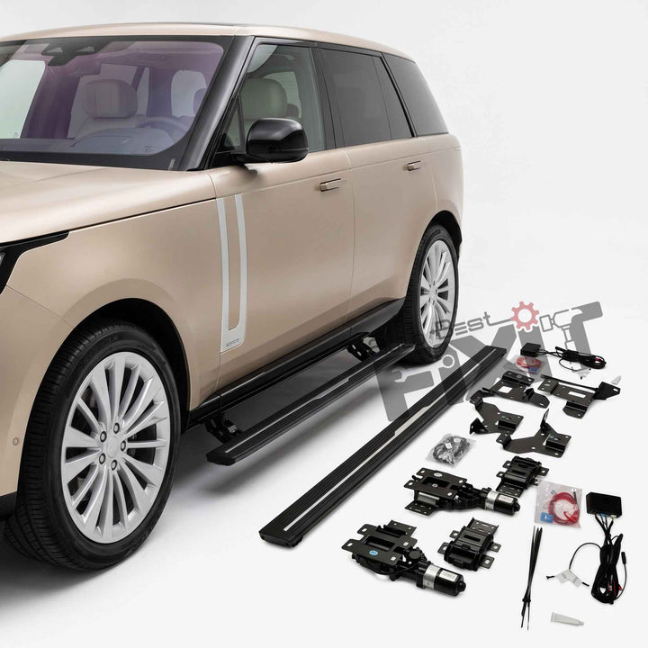 Side Steps Running Boards for Land Rover Range Rover Vogue 2012-2017 | Nerf Bars – Installed Photo