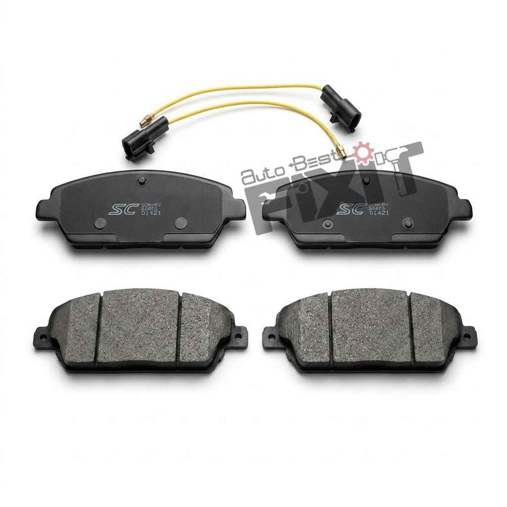 Mahindra Xuv 500 FRONT BRAKE PAD (SET)-XUV500 2011-2021 Petrol | 2017-2018 | SUPER CIRCLE