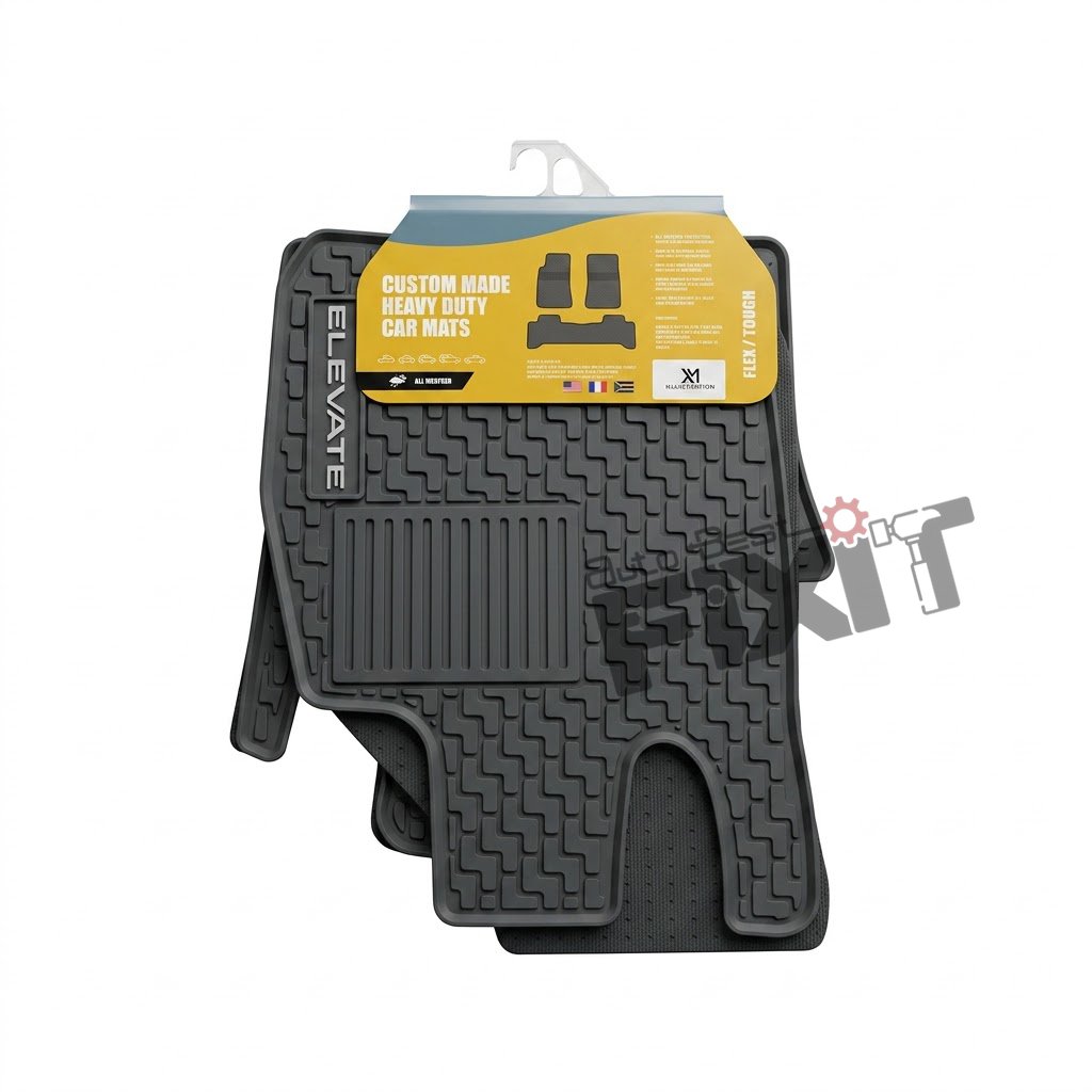 Lite Honda Elevate (2023-Present) Custom Fit Latex Car Floor Mats – XM Lite | Waterproof & Anti-Skid Compatible with HONDA ELEVATE (RV3) Vehicle