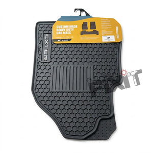 Lite Hyundai Exter (2023-Present) Custom Fit Latex Car Floor Mats – XM Lite | Waterproof & Anti-Skid Compatible with HYUNDAI EXTER (AI3) Vehicle