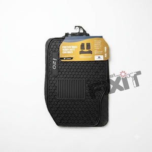 Lite Hyundai i20 (2020-Present) Custom Fit Latex Car Floor Mats – XM Lite | Waterproof & Anti-Skid Compatible with HYUNDAI I20 (BC3) Vehicle