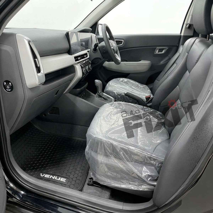 Hyundai Venue (2019-Present) Custom Fit Latex Car Floor Mats - Lite | Waterproof & Anti-Skid | Lite – Additional View