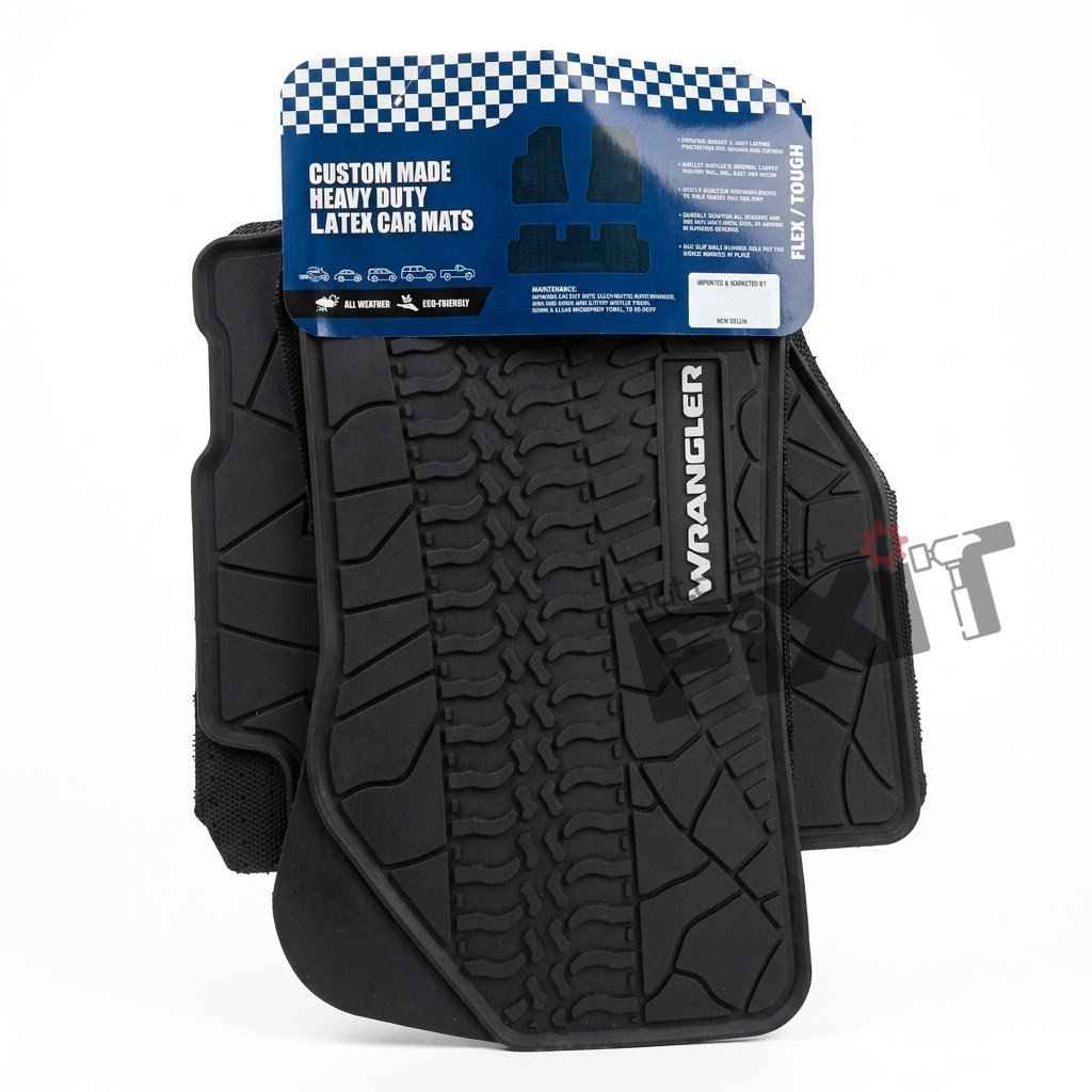 Jeep Wrangler 2018-Present Custom Fit Car Floor Mats | XM Pro