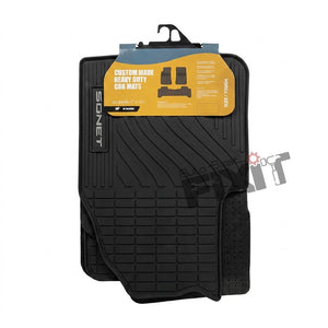 Lite Kia Sonet (2020-Present) Custom Fit Latex Car Floor Mats – XM Lite | Waterproof & Anti-Skid Compatible with KIA SONET (QY) Vehicle