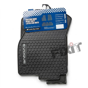 Xclusive Motion Land Rover Range Rover Evoque 2019-2024 Custom Fit Car Floor Mats | Xclusive Motion Compatible with LAND ROVER Range Rover Evoque (L551) Vehicle