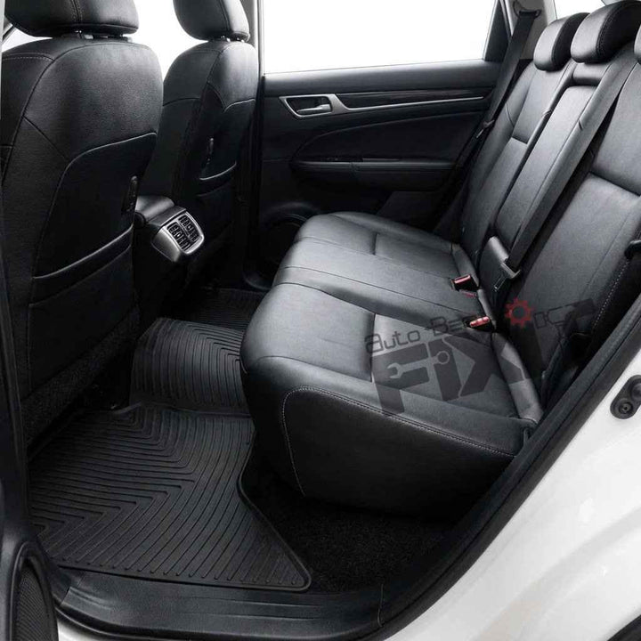Toyota Hilux (2022-Present) Custom Fit Latex Car Floor Mats - Lite | Waterproof & Anti-Skid | Lite – Fitment View