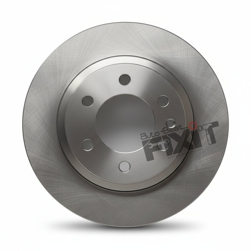 FORD DISC - BRAKE, BLACK COATED-FIESTA 2005-2015/FIGO 1ST GEN 2010-2015/FUSION 2004-2010 Compatible with FORD FIESTA Vehicle_1