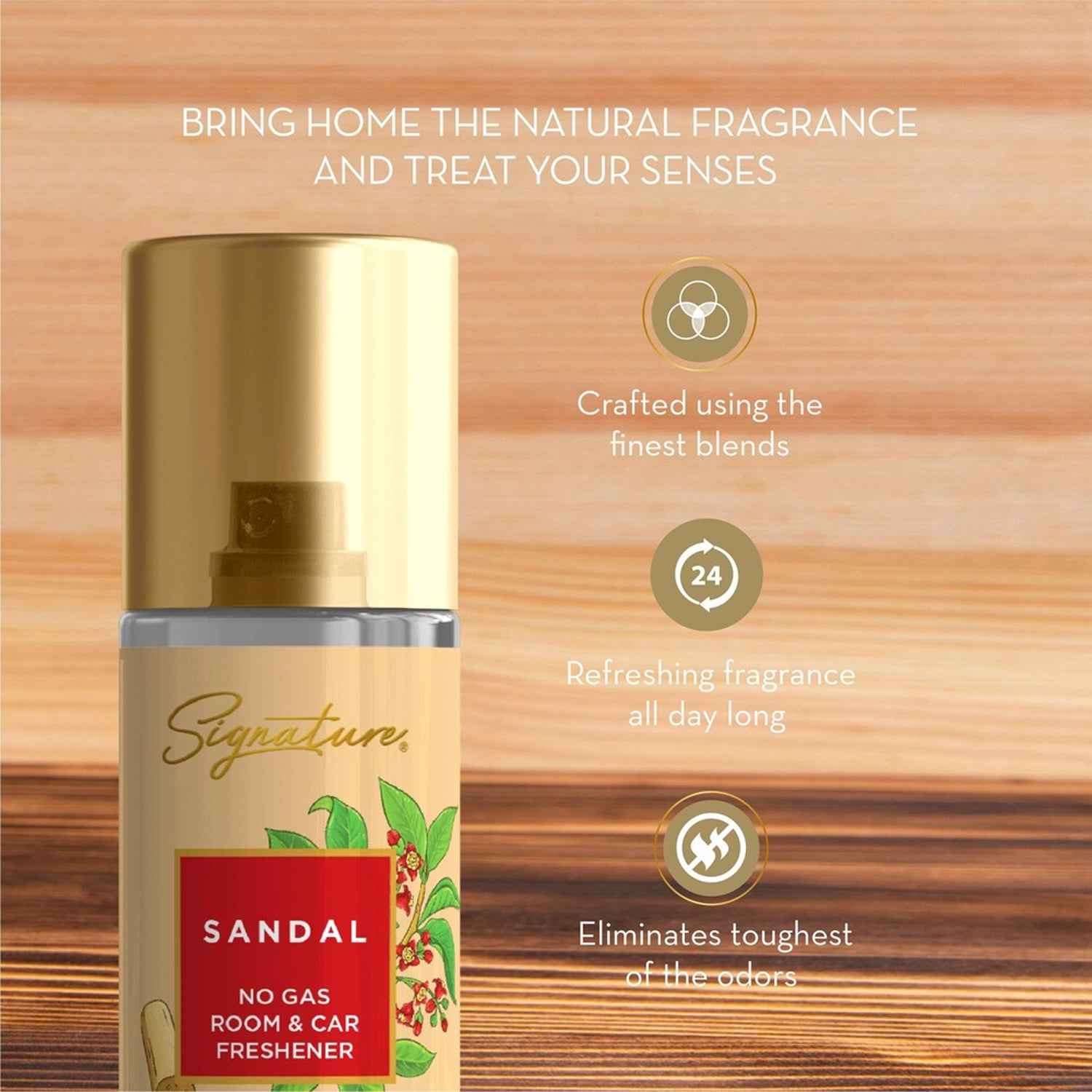 Signature Sandal Room Car Freshener Spray 250 Ml