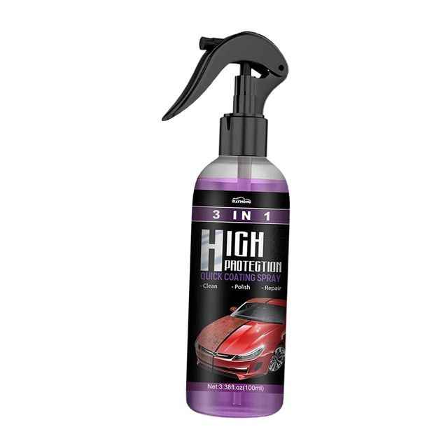 Hydrophobic Polish Nano Coating Agent | Car Scratch Spray | Cars Polishing (Pack of 3)