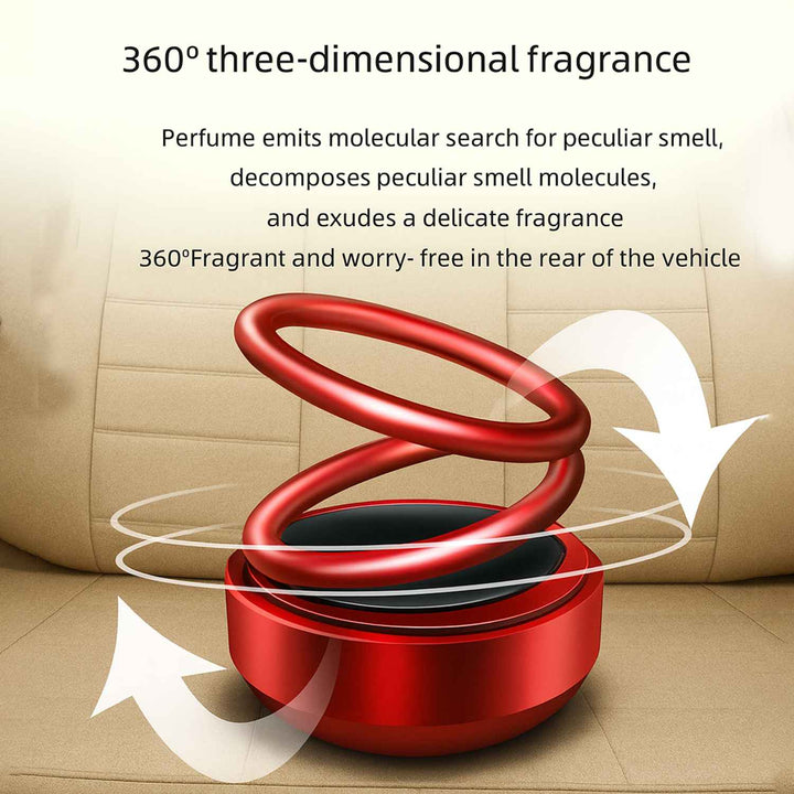 Small Solar Car Aroma Air Freshener (1 Pc)