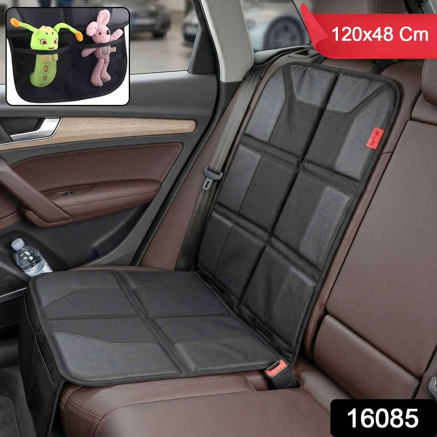 Car Seat Protector Mat 120x48cm Waterproof Anti Slip Auto Cushion Pad (1 Pc)
