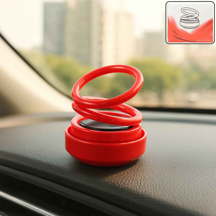 Small Solar Car Aroma Air Freshener (1 Pc)