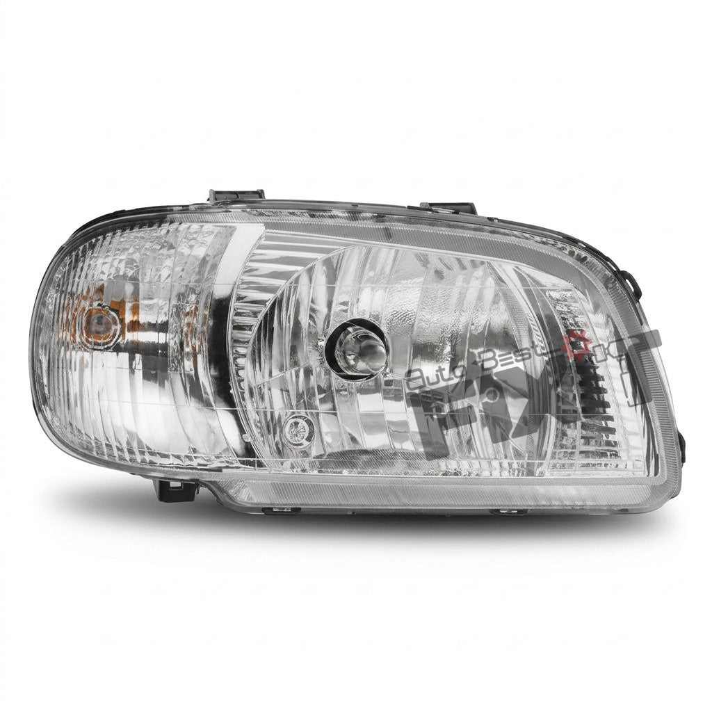 LUMAX HEAD LIGHT ASSEMBLY ALT T-2 WITHOUT MTR-DRL- SET L/R-ALTO 2005-2010 PTL Compatible with MARUTI ALTO Vehicle
