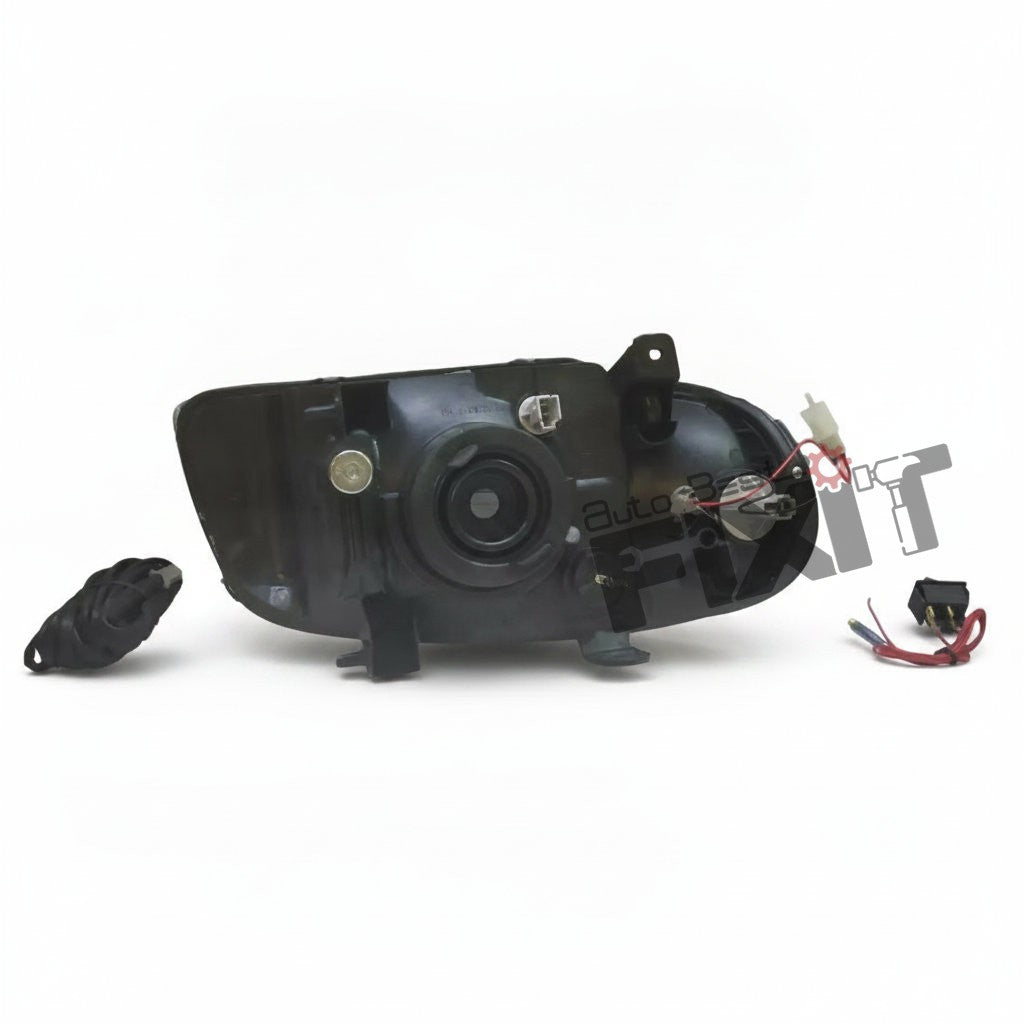 LUMAX HEAD LIGHT ASSEMBLY ALT T-2 WITHOUT MTR-DRL-LEFT-ALTO 2005-2010 PTL Compatible with MARUTI ALTO Vehicle_2