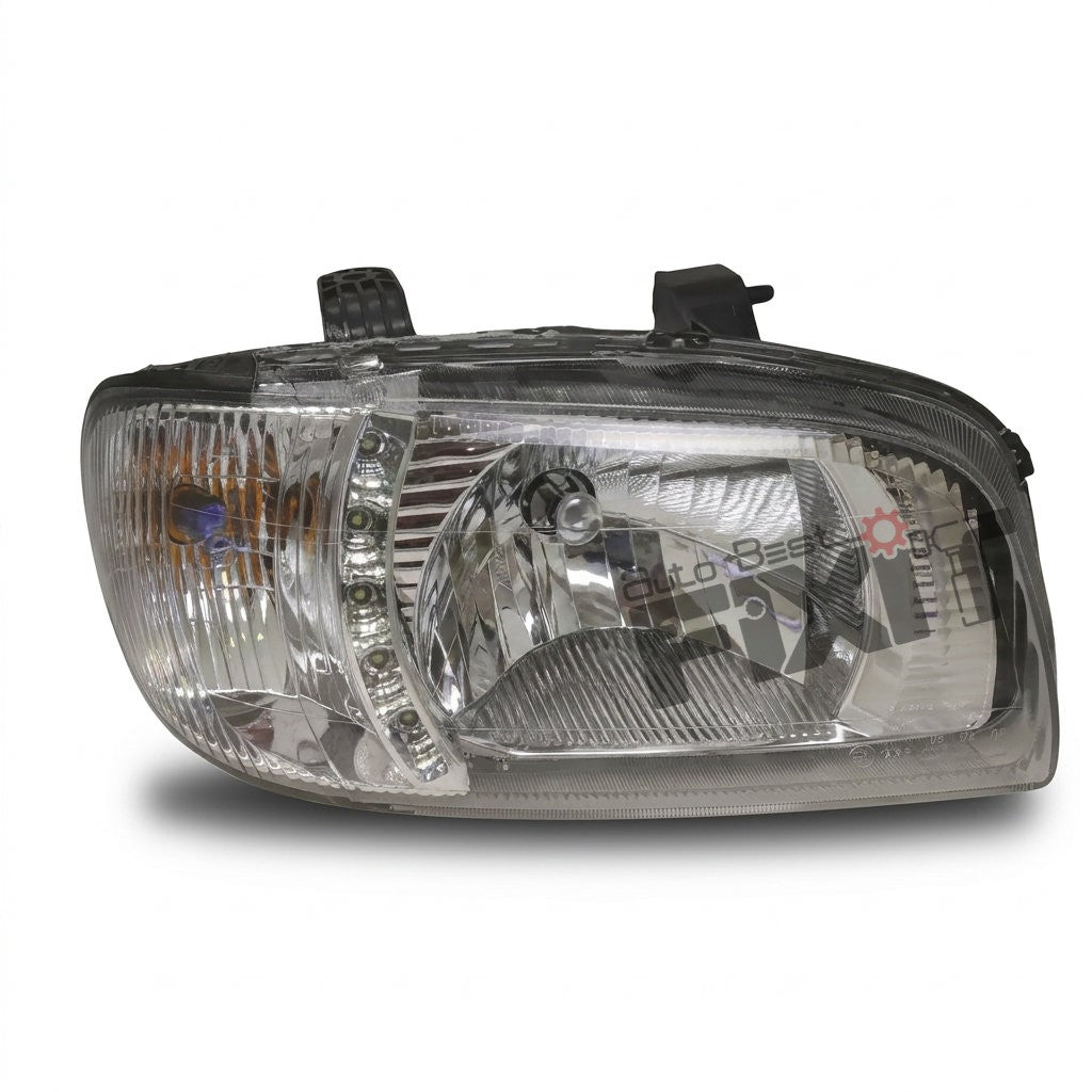 LUMAX HEAD LIGHT ASSEMBLY ALT T-2 WITHOUT MTR-DRL-RIGHT-ALTO 2005-2012 PTL Compatible with MARUTI ALTO Vehicle_1