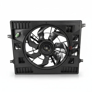 HANON Fan & Shroud Assy | MAHINDRA XUV 500 1ST GEN (2011-2015), XUV 500 2ND GEN (2015-2018), XUV 500 2ND GEN F/L (2018-2022) DSL/PTL Compatible with MAHINDRA XUV 500 Vehicle