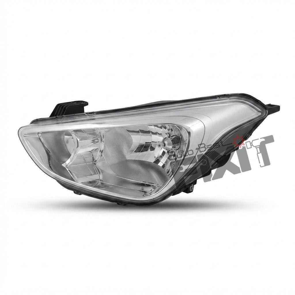 LUMAX HEADLAMP ASSEMBLY LEFT-GRAND I10 2013-2019/XCENT 2013-2020 Compatible with HYUNDAI GRAND I10 Vehicle