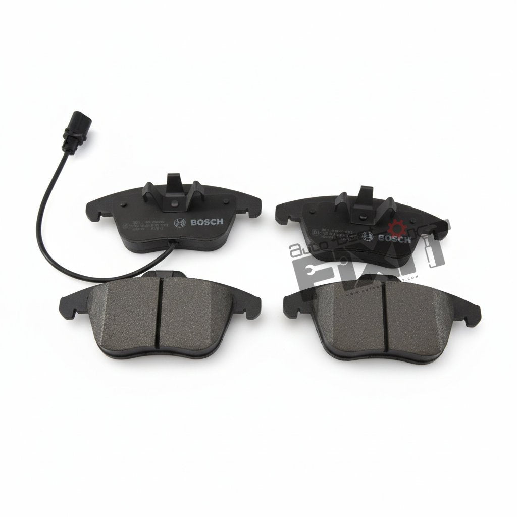 BOSCH BRAKE PAD SET-A4 (8K2, B8) 4TH GEN 2007-NOW/Q5 (8R) 1ST GEN 2012-2018 Compatible with AUDI A4 (8K2, B8) Vehicle_1