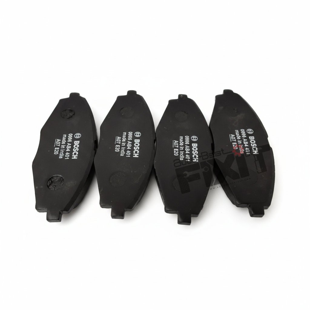 BOSCH FRONT BRAKE PAD SET-SPARK 2007-2017/MATIZ 2000-2005 Compatible with CHEVROLET MATIZ Vehicle_1