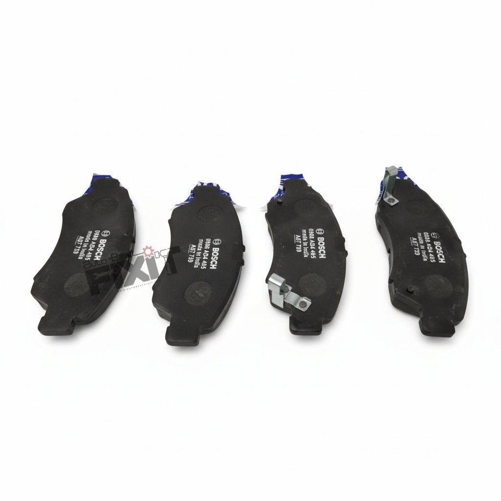 BOSCH FRONT BRAKE PAD SET-CITY 4TH GEN 2003-2006 Compatible with HONDA CITY Vehicle_1