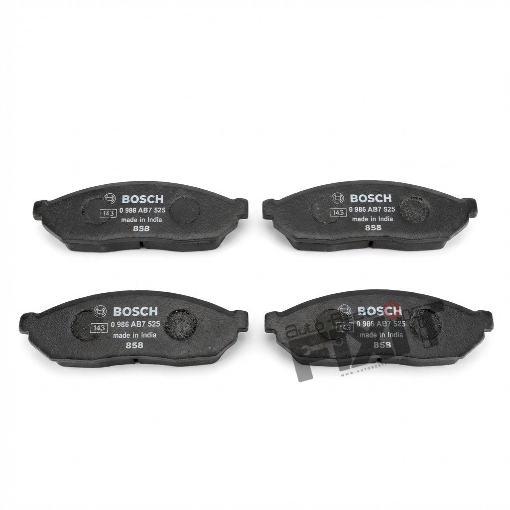 BOSCH FRONT BRAKE PAD SET-800 1983-2015/OMNI 3RD GEN 2005-2020/ZEN 1996-2007 Compatible with MARUTI 800 SS80 Vehicle_1