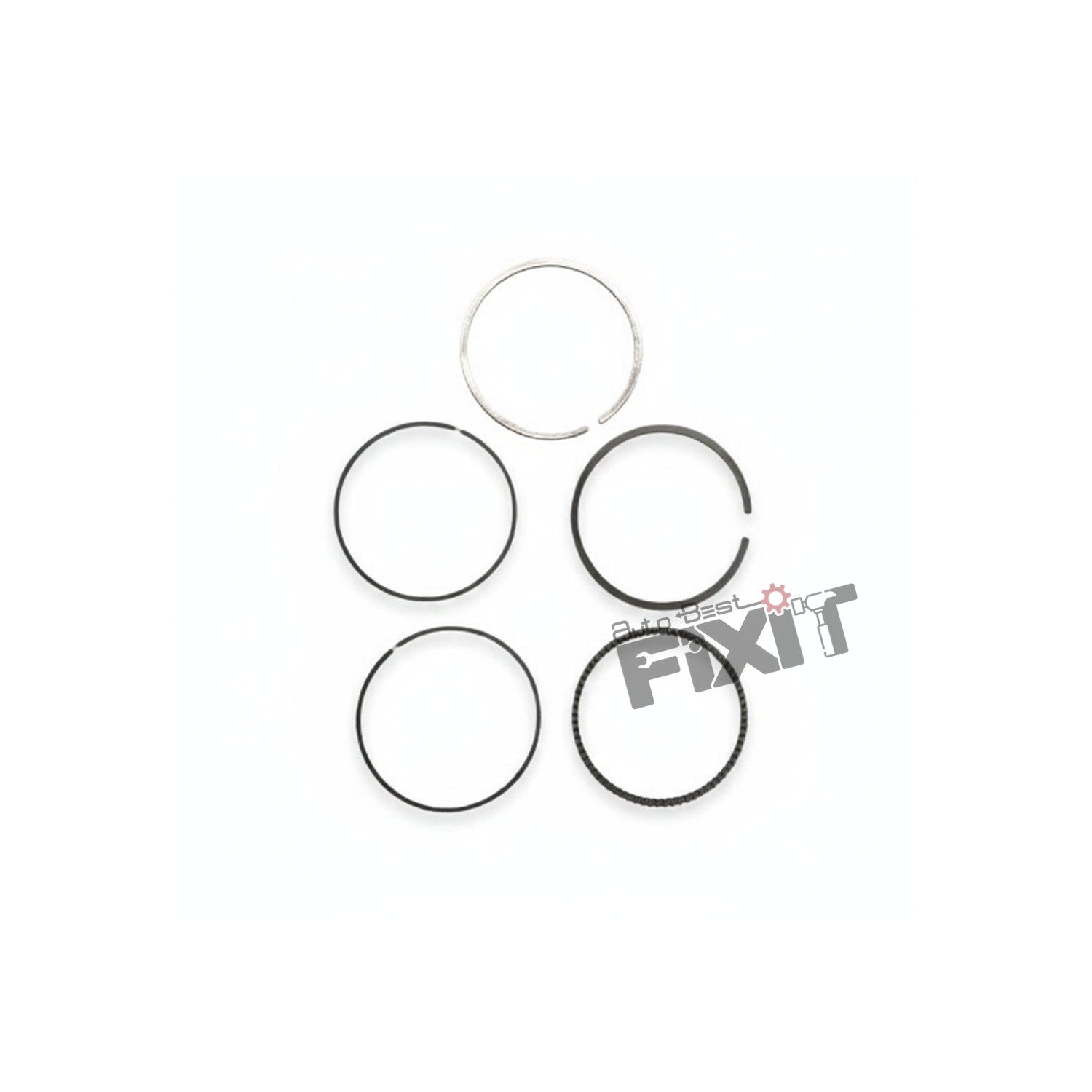 MARUTI SUZUKI RING SET, PISTON (OS:0.25)-ESTEEM 2000-2008/GYPSY KING 2000-2019/VERSA 2000-2010 Compatible with MARUTI ESTEEM TYPE-2 Vehicle_1