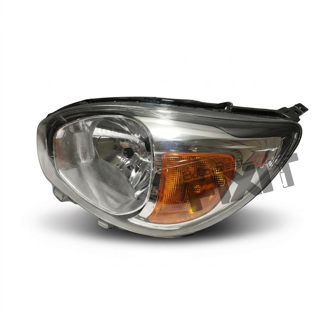 LUMAX HEADLIGHT ASSEMBLY ALTO N/M AMBER  WITH MOTOR  LH-ALTO 2016-NOW PTL Compatible with MARUTI ALTO 800 Vehicle