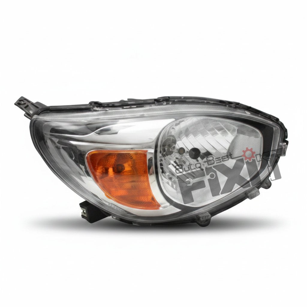 LUMAX HEADLIGHT ASSEMBLY ALTO N/M AMBER WITH MOTOR  RH-ALTO 2016-NOW PTL Compatible with MARUTI ALTO 800 Vehicle_1