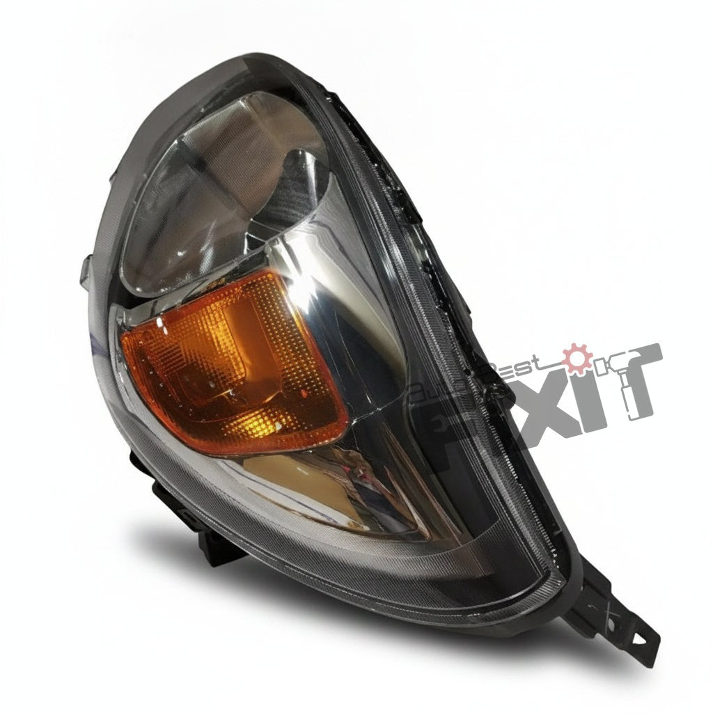 LUMAX HEADLIGHT ASSEMBLY ALT N/M AMBER WITHOUT MTR LH-ALTO 2016-NOW PTL Compatible with MARUTI ALTO 800 Vehicle_2