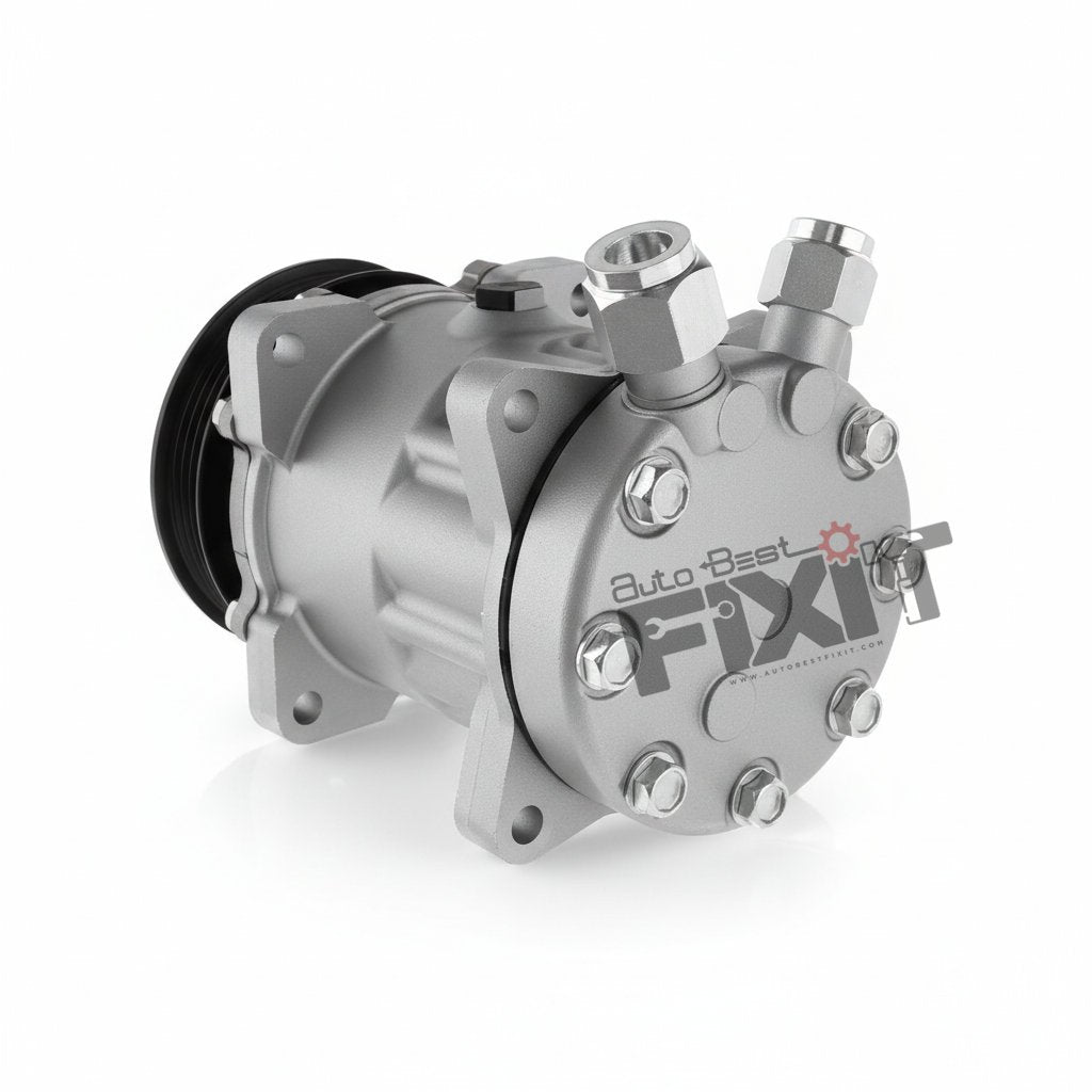 BEHR COMPRESSOR ASSEMBLY-DOST 2011-NOW Compatible with ASHOK LEYLAND DOST Vehicle