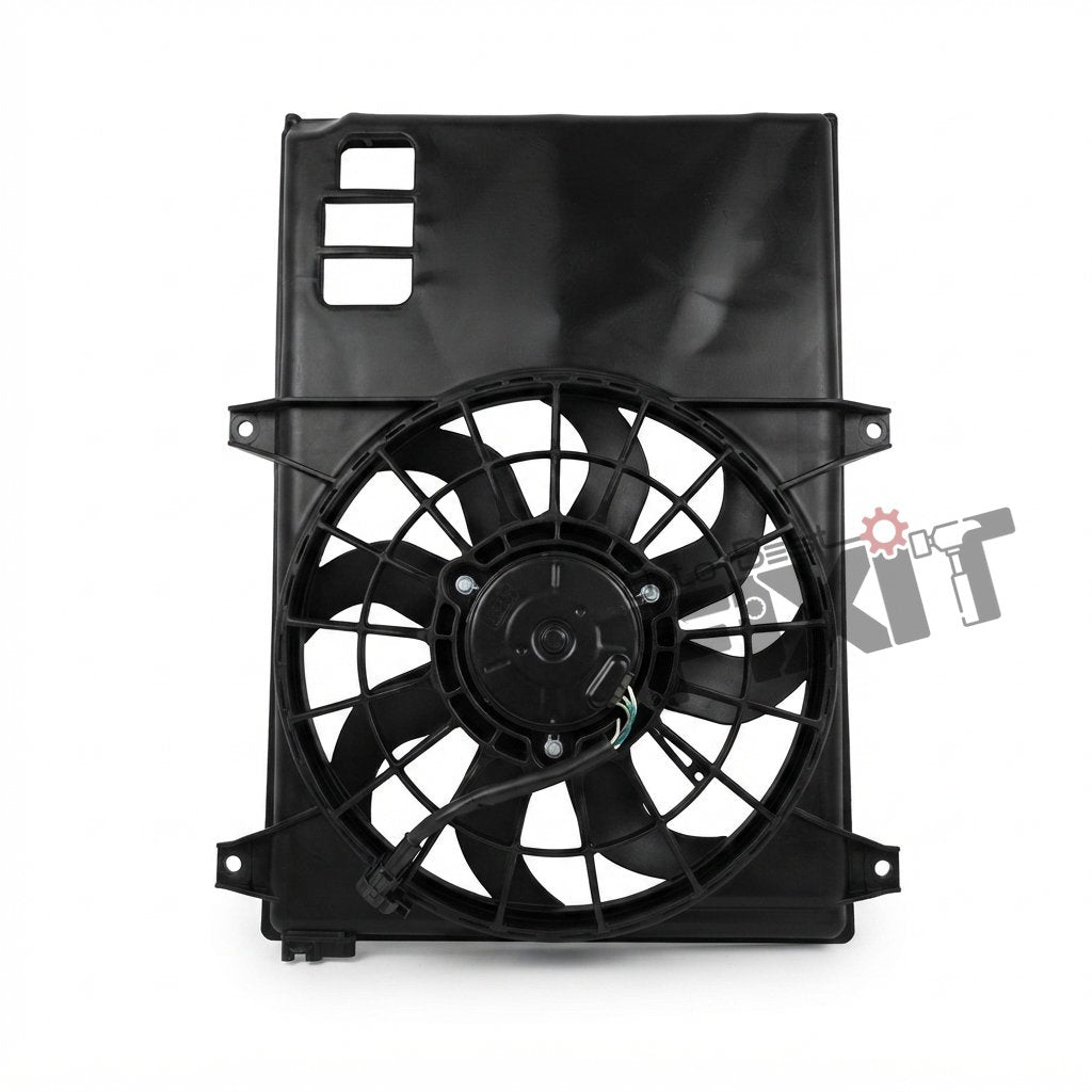 HANON Fan & Shroud | MARUTI SWIFT 1ST GEN (2007-2011), SWIFT DZIRE 1ST GEN (2008-2010) DSL Compatible with MARUTI SWIFT Vehicle_1