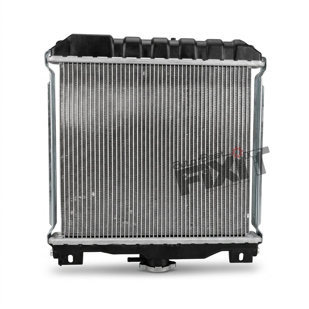 Premium Maruti 800 Radiator | Maruti 800 2Nd Gen Type 1 (1986 for 1997), 800 2nd Gen Type 2 (1997-2005) Petrol | OEM Quality | BKS Motors 17700M842F2