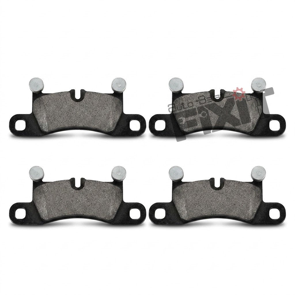 Woking REAR PAD CAYENNE SET Compatible with PORSCHE CAYENNE Vehicle