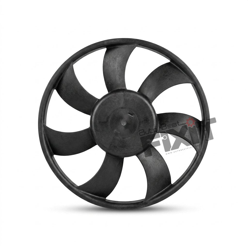 High-performance emxi rad fan | hyundai accent 1st gen (1999 replacement for 2008), Elantra 3rd Gen (2004-2007), Santro Xing 2nd Gen (2003-2014) Diesel / Petrol showing heavy-duty connector pins and clean unit housing assembly.