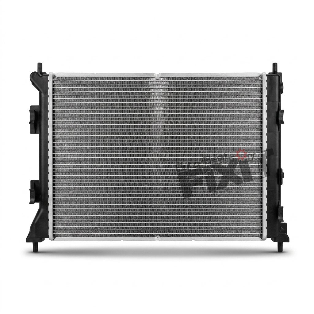 High-performance grand i10 radiator diesel mt | hyundai grand i10 f/l (2016 replacement for 2019), Xcent (2013-2016), Xcent F / L (2016-2020) Diesel showing heavy-duty connector pins and clean unit housing assembly.
