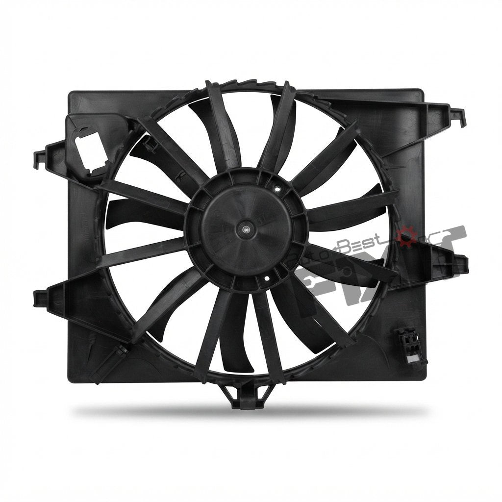HANON SHROUD- RESISTOR OPEN TYPE PET A/C | HYUNDAI GRAND I10 (2013-2016), GRAND I10 F/L (2016-2021), XCENT (2013-2016), XCENT F/L (2016-2020) DSL/PTL Compatible with HYUNDAI GRAND I10 Vehicle_1