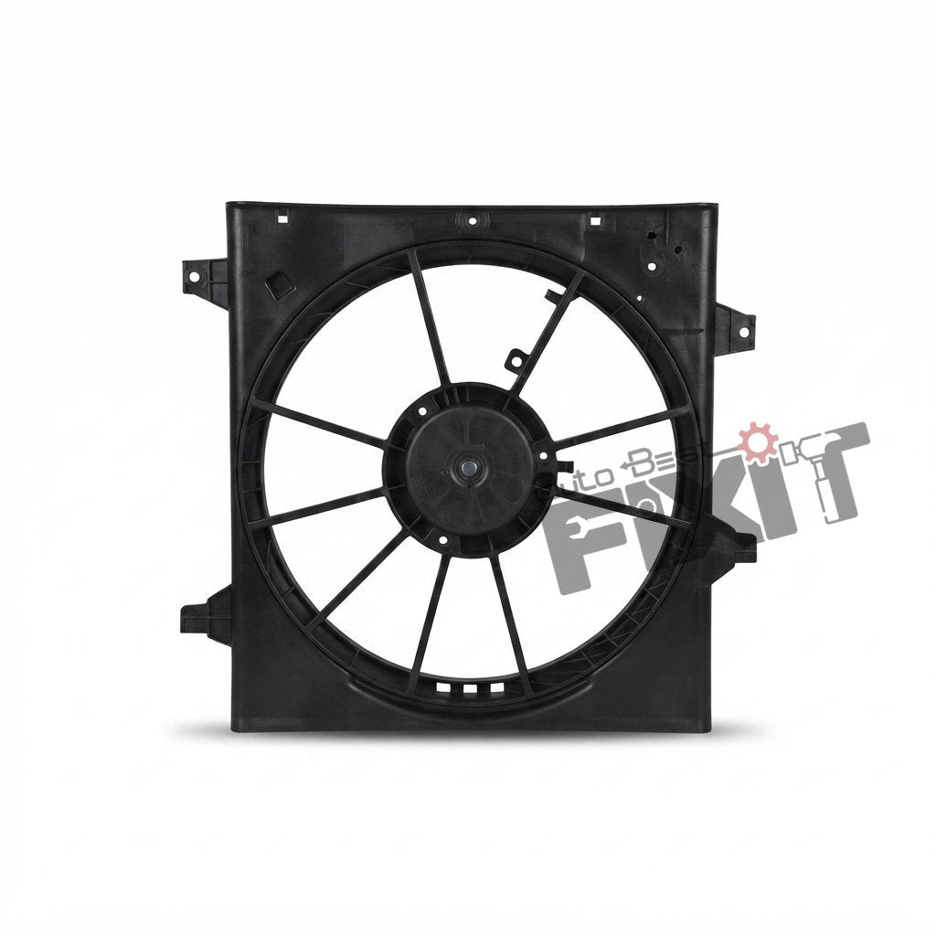 HANON Shroud Radiator | HYUNDAI AURA 1ST GEN (2020-2023), AURA 1ST GEN F/L (2023), EXTER (2023-2024), GRAND I10 NIOS (2019-2022), GRAND I10 NIOS F/L (2023) PTL Compatible with HYUNDAI AURA Vehicle_1