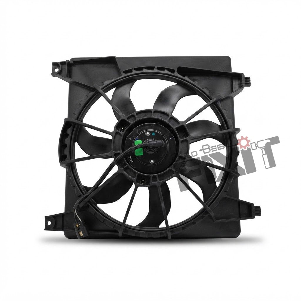 HANON EON RAD FAN &SHROUD | HYUNDAI EON (2011-2019) PTL Compatible with HYUNDAI EON Vehicle_3