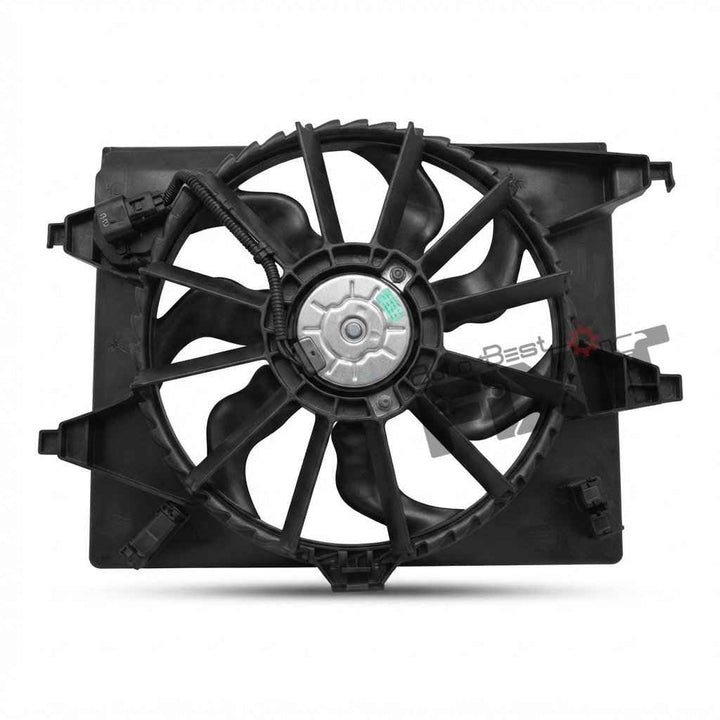 Hyundai Grand I10 & Xcent Radiator Fan Cowling | 2013-2021 | HANON – Installed Photo