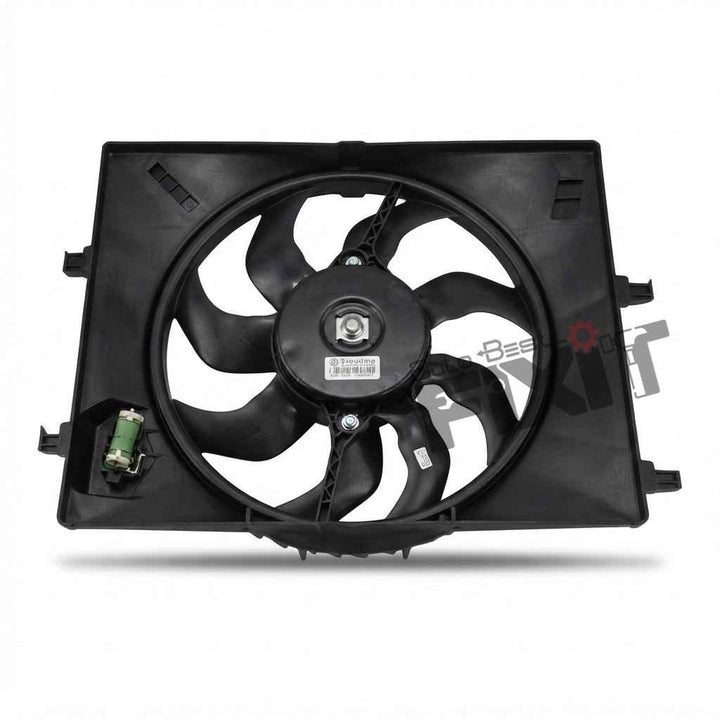 Hyundai Grand I10 & Xcent Radiator Fan Cowling | 2013-2021 | HANON – Close-Up Detail